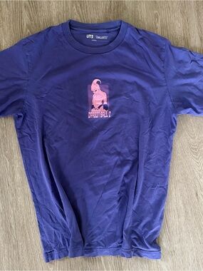 Uniqlo Dragonball Z Majin Buu purple t shirt L